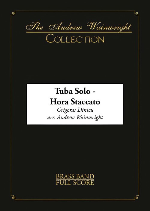 Hora Staccato (Eb Bass Solo with Brass Band - Score and Parts)