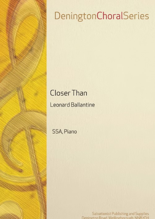 Closer Than (SSA, Piano)