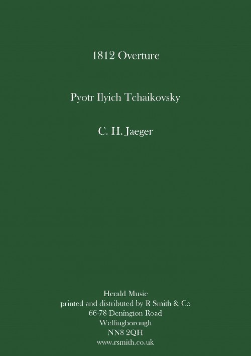 1812 Overture (Concert Band - Score and Parts)