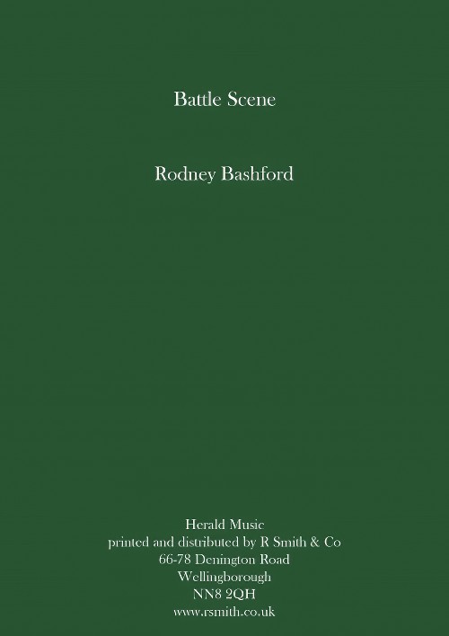 A Battle Scene (Concert Band - Score and Parts)