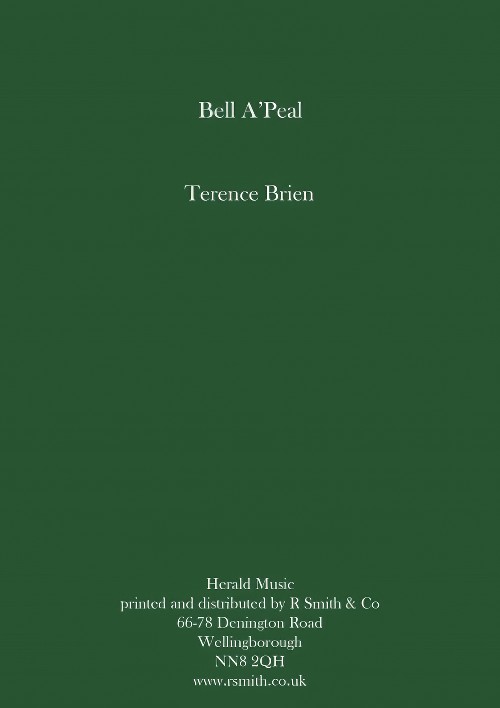 Bell a'Peal (Concert Band - Score and Parts)