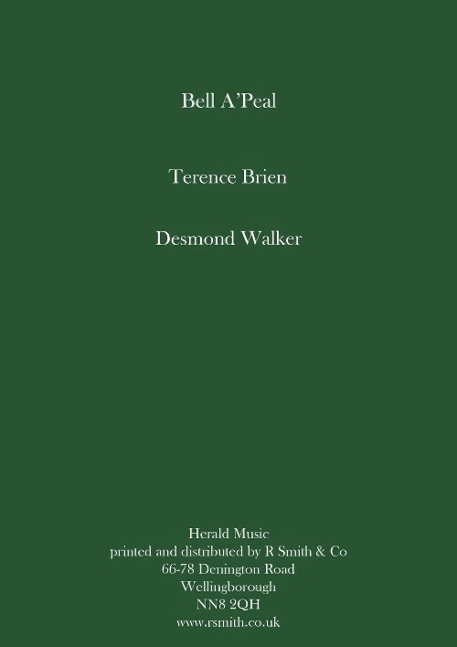Bell a'Peal (Brass Band - Score and Parts)