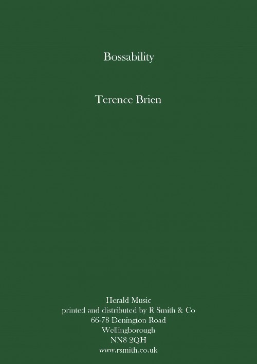 Bossa'bility (Concert Band - Score and Parts)