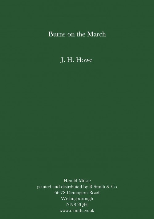 Burns on the March (Concert Band - Score and Parts)