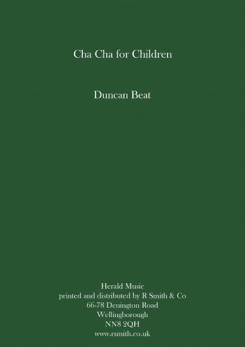 Cha Cha Cha for Children (Concert Band - Score and Parts)