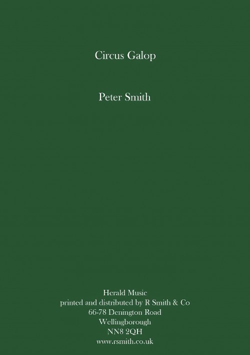 Circus Galop (Concert Band - Score and Parts)