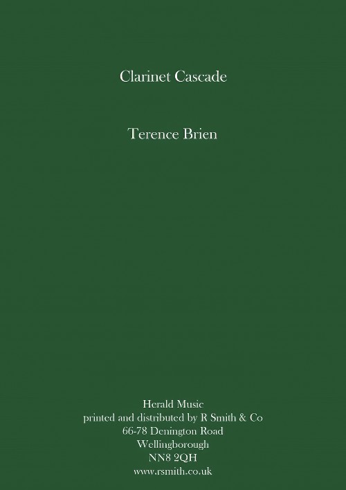 Clarinet Cascade (Clarinet feature with Concert Band - Score and Parts)