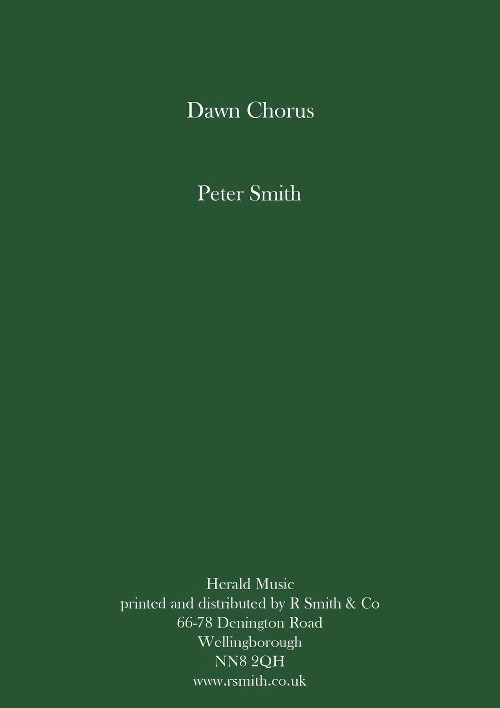 Dawn-Chorus (Flute Duet or Trio with Concert Band - Score and Parts)