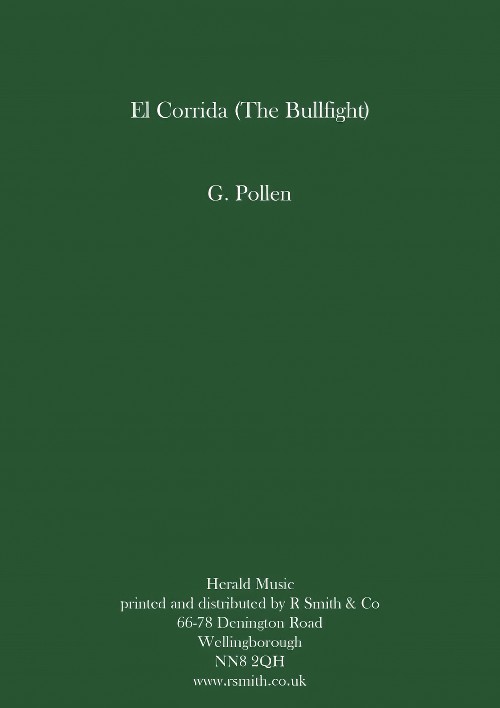 El Corrida (The Bullfight) (Concert Band - Score and Parts)