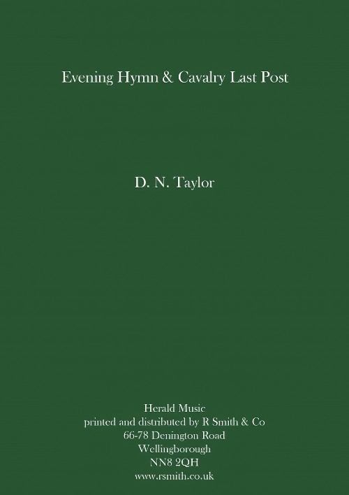 Evening Hymn & Cavalry Last Post (Concert Band - Score and Parts)