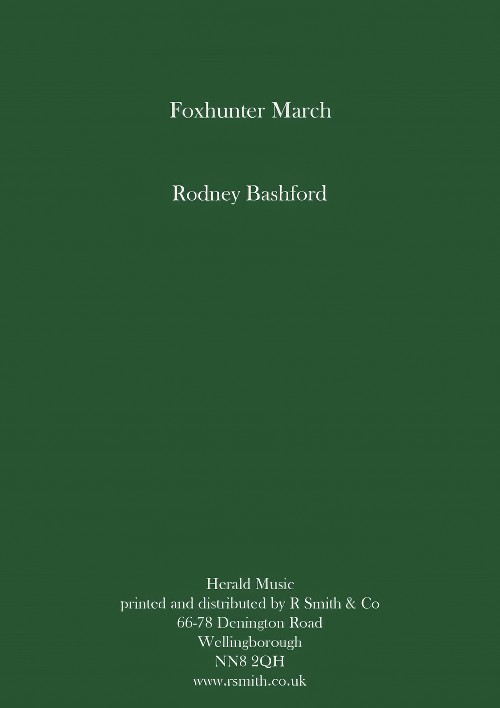 Foxhunter March (Concert Band - Score and Parts)