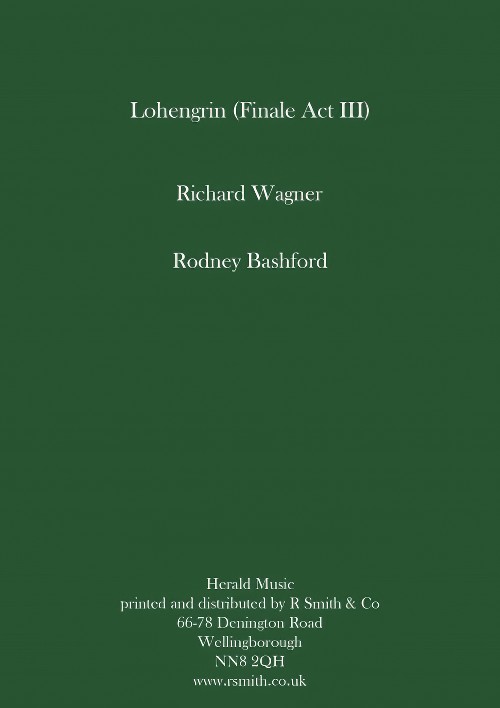 Lohengrin, Introduction Act III (Concert Band - Score and Parts)