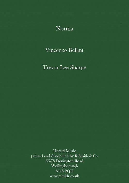 Norma (Concert Band - Score and Parts)