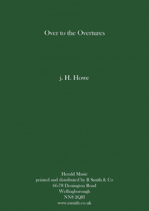 Over to the Overtures (Concert Band - Score and Parts)