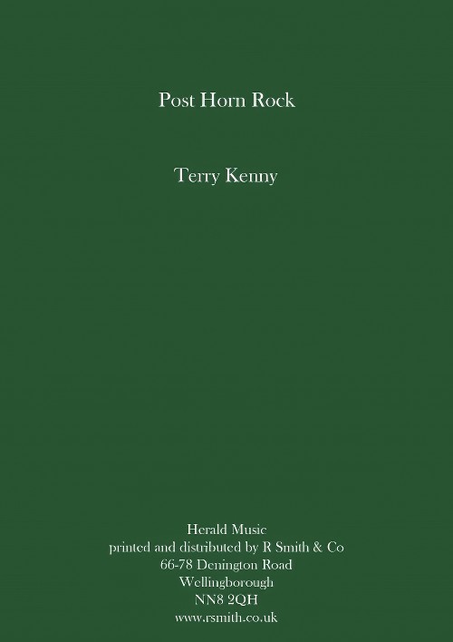 Post Horn Rock (Concert Band - Score and Parts)