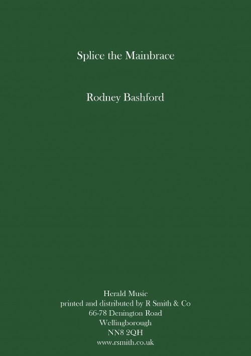 Splice the Mainbrace (Concert Band - Score and Parts)