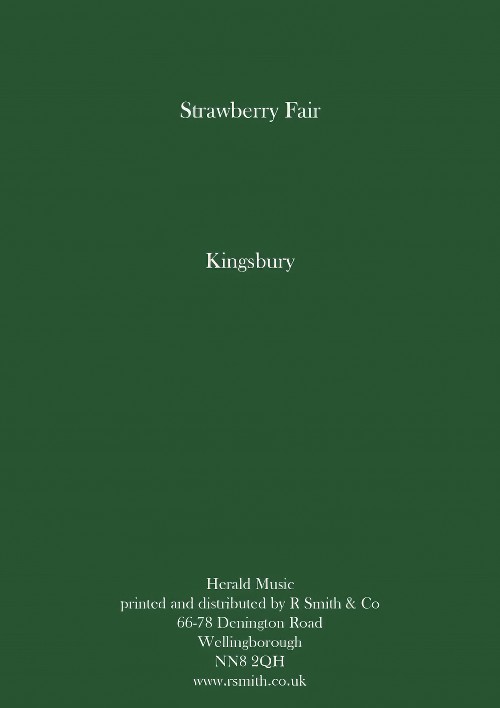 Strawberry Fair (Concert Band - Score and Parts)