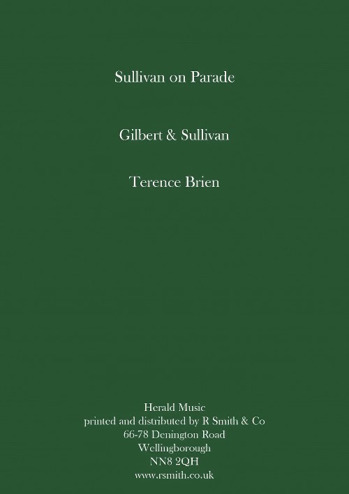 Sullivan on Parade (Concert Band - Score and Parts)