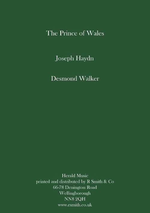 The Prince of Wales (Concert Band - Score and Parts)