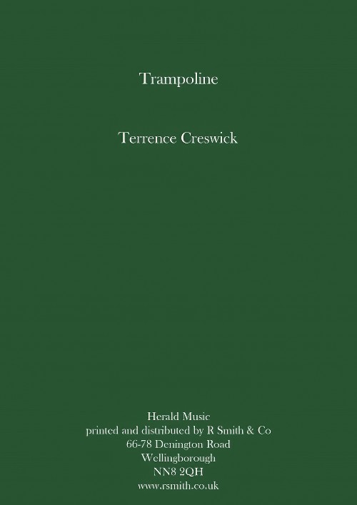 Trampoline (Concert Band - Score and Parts)