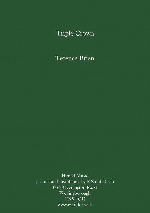 Triple Crown (Concert Band - Score and Parts)