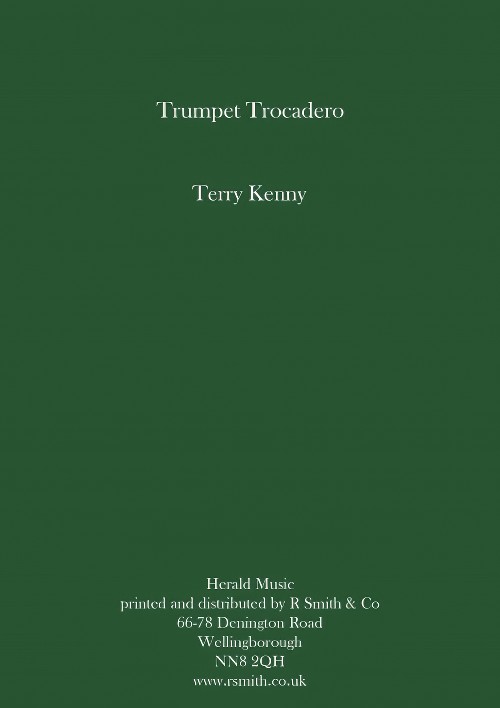 Trumpets Trocadero (Cornet Trio with Concert Band - Score and Parts)