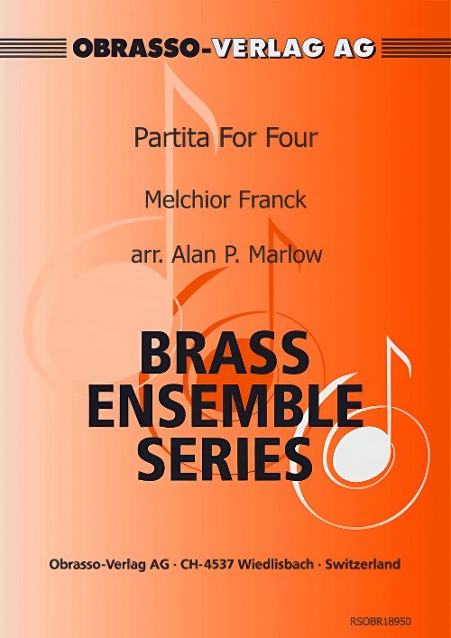 Partita For Four (Brass Quartet - Score and Parts)