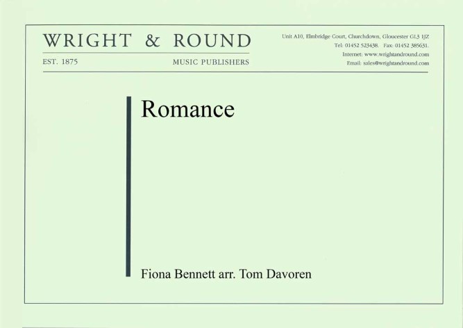 Romance (Tenor Horn Solo with Brass Band - Score and Parts)