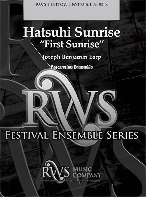 Hatsuhi Sunrise (First Sunrise) (Percussion Ensemble - Score and Parts)