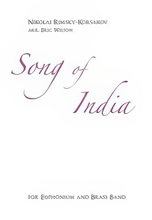 Song of India (Euphonium Solo with Brass Band - Score and Parts)