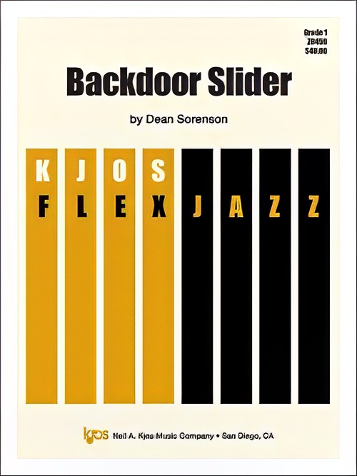 Backdoor Slider (Jazz Combo - Score and Parts)