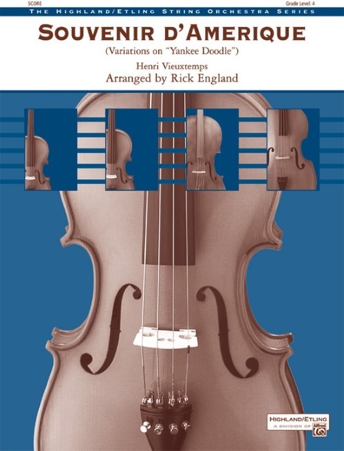 Souvenir d'Amerique (Variations on Yankee Doodle) (String Orchestra - Score and Parts)