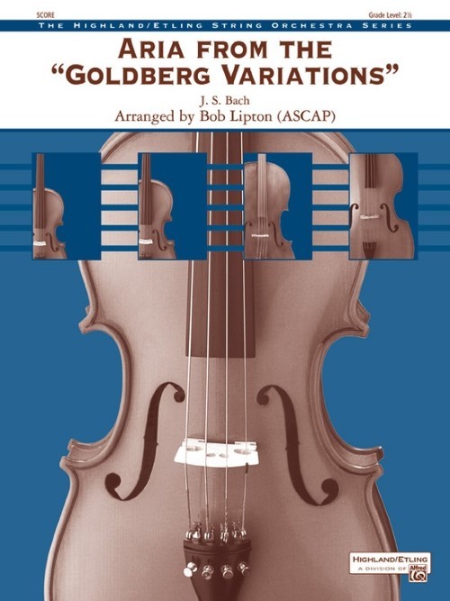 Aria (from the Goldberg Variations) (String Orchestra - Score and Parts)