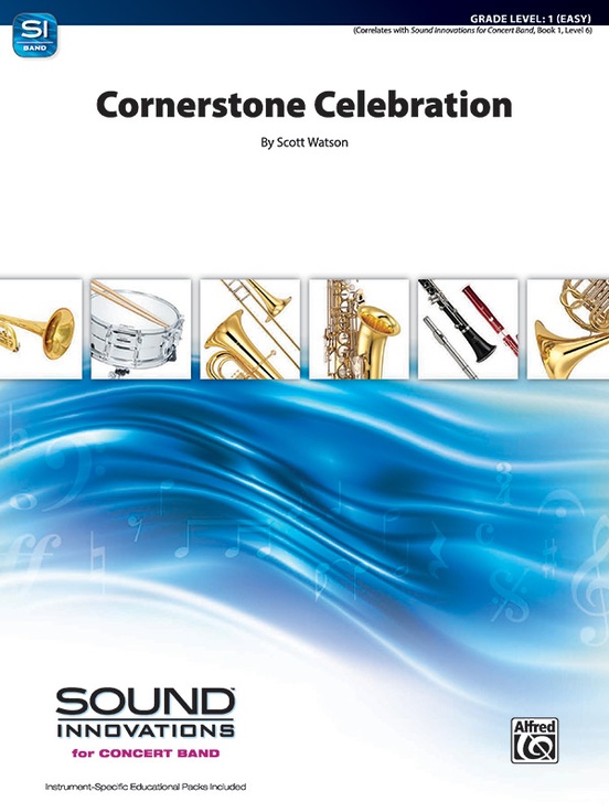 Cornerstone Celebration (Concert Band - Score and Parts)
