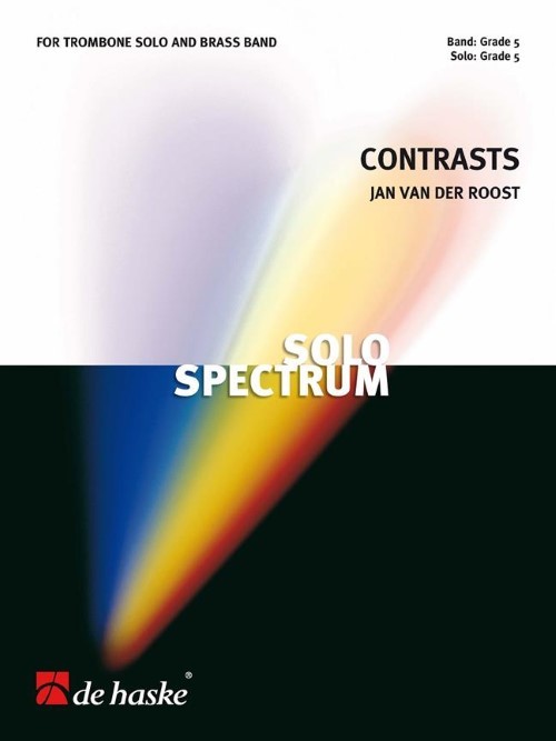 Contrasts (Trombone Solo with Brass Band - Score and Parts)