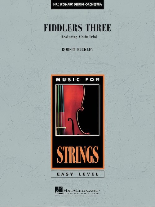 Fiddler's Three (Violin Trio with String Orchestra - Score and Parts)