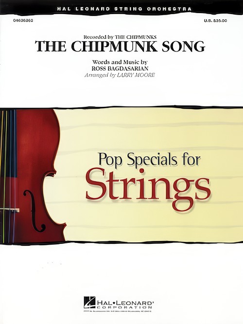 The Chipmunk Song (String Orchestra - Score and Parts)