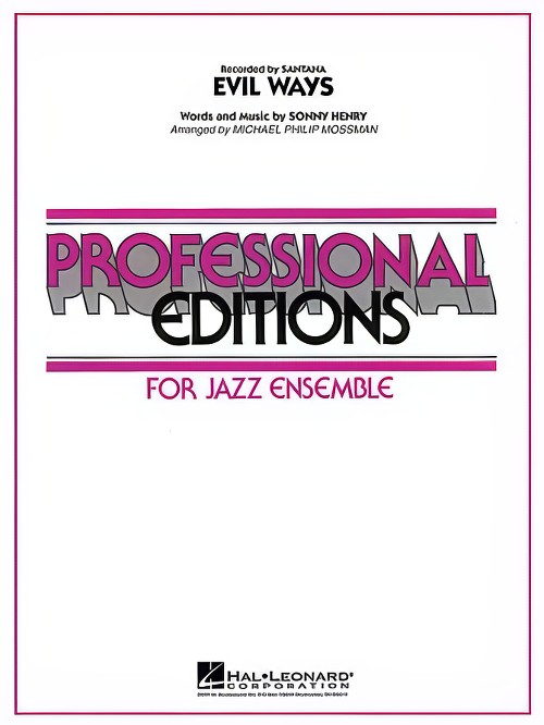 Evil Ways (Jazz Ensemble - Score and Parts)