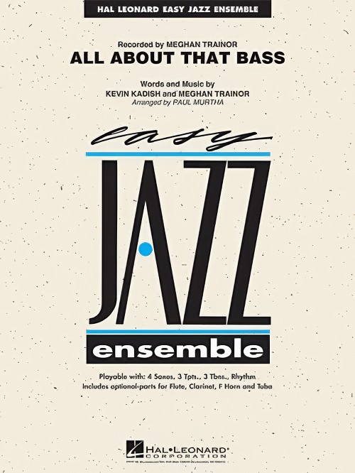 All About That Bass (Jazz Ensemble - Score and Parts)