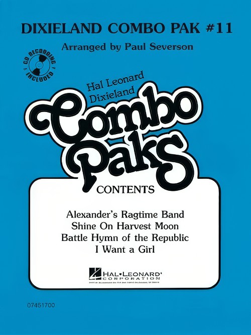 Dixieland Combo Pak No.11 (Dixieland Jazz Ensemble - Score and Parts)
