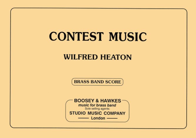 Contest Music (Brass Band - Score only)