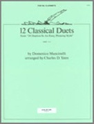12 CLASSICAL DUETS (Clarinet Duet)