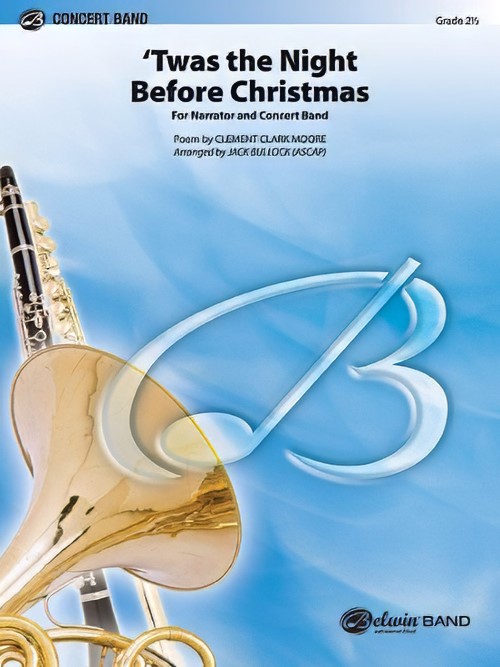 'Twas the Night Before Christmas (Narrator with Concert Band - Score and Parts)
