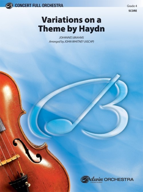 Variations on a Theme by Haydn (Full Orchestra - Score and Parts)