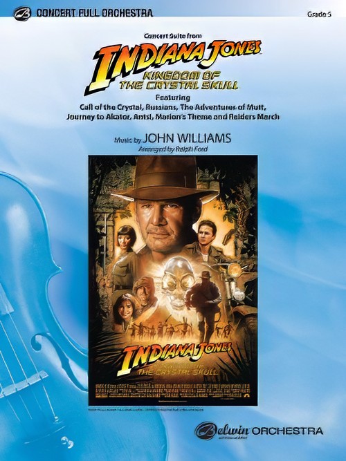 Indiana Jones and the Kingdom of the Crystal Skull, Concert Suite from (Full Orchestra - Score and Parts)