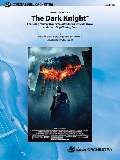 The Dark Knight, Concert Suite from (Full Orchestra - Score and Parts)