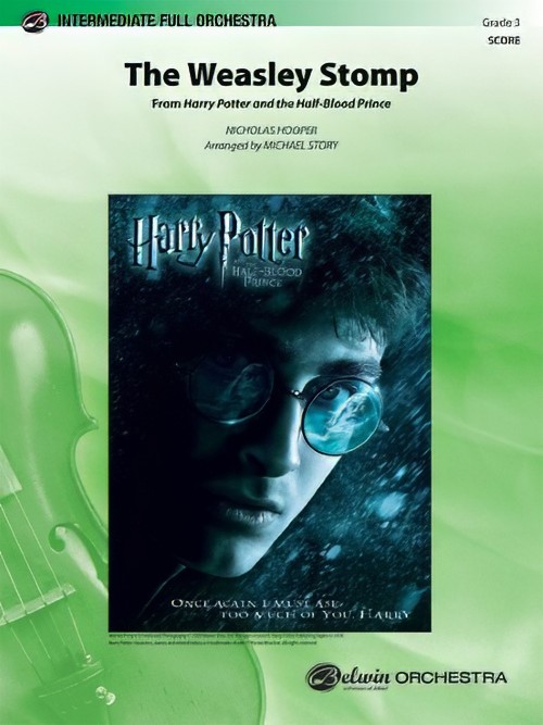 The Weasley Stomp (from Harry Potter and the Half-Blood Prince) (Full or String Orchestra - Score and Parts)