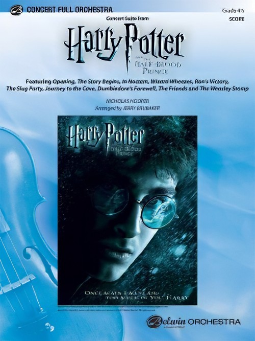 Harry Potter and the Half-Blood Prince, Concert Suite from (Full Orchestra - Score and Parts)