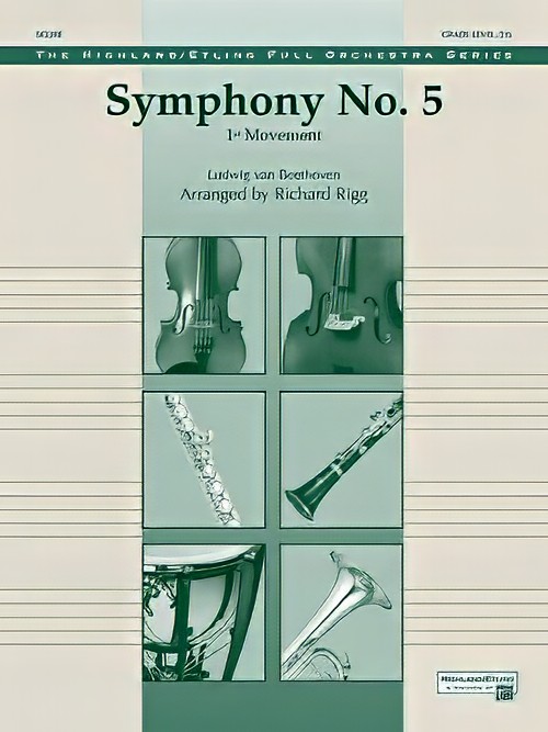 Symphony No.5, Movement 1 (String or Full Orchestra - Score and Parts)