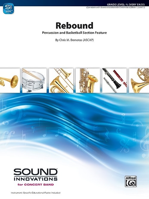 Rebound (Percussion Section Feature with Concert Band - Score and Parts)